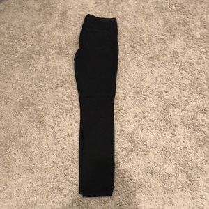 PAIGE distressed black denim jeans